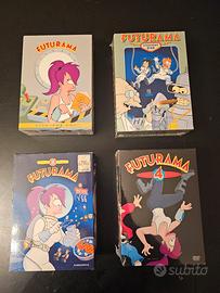 dvd Futurama stagione 1 2 3 4