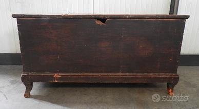 Cassapanca in legno usata