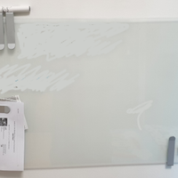 Bacheca appunti vetro ikea kludd studio lavagna