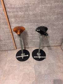 Coppia Sgabelli Artigianali Stile Industrial