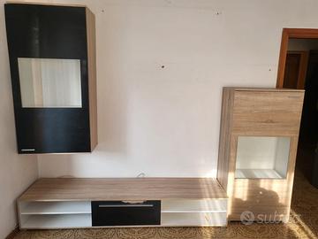 Mobile Soggiorno Porta TV con Pensili 