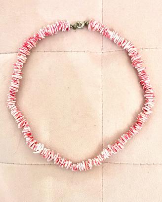 Collana girocollo di conchiglia stile surfista
