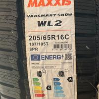 4 Pneumatici auto 205/65 R 16c gomme invernali