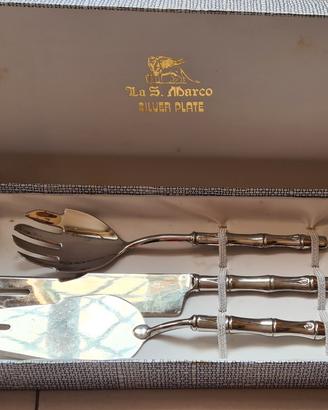 Set vintage x desert in argento placcato