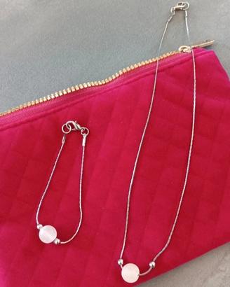 Set collana e bracciale 