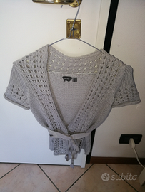 Gilet corto Mexx in cotone grigio Taglia L