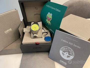 Oris kermit ful set limited edition
