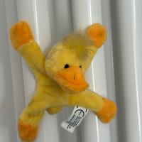 Magnete Peluche Papero giallo