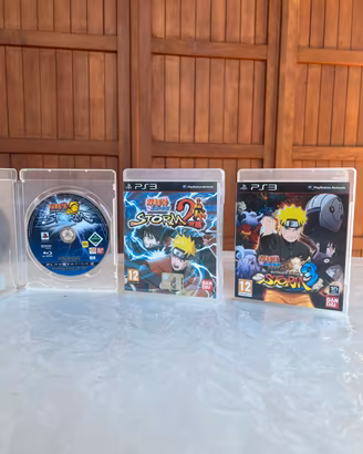Trilogia Naruto Ultimate Ninja Storm 1, 2 e 3 Ps3
