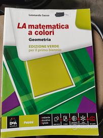 Libro LA matematica a colori Geometria ed. verde 