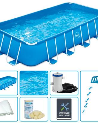 Piscina Fuori Terra SWING 4,88 x 2,44 - Nuova