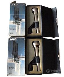 Coppia Microfoni Vintage AKG D125