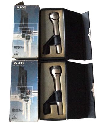 Coppia Microfoni Vintage AKG D125