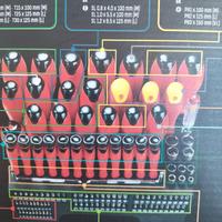 Set cacciavite Raro XXL 116 PZ Parkside nuovo 