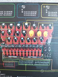 Set cacciavite Raro XXL 116 PZ Parkside nuovo 