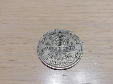 Half Crown 1947-1954 REGINA ELISABETTA II Moneta