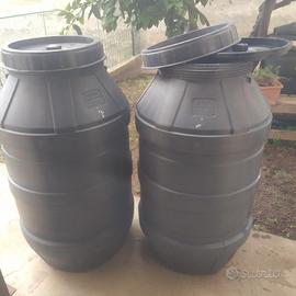 bidoni contenitori in plastica x alimenti 