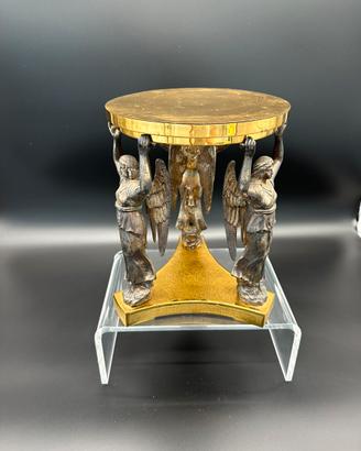 Trono Base Porta Ostensorio in bronzo con angeli
