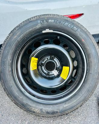 Ruota di scorta Peugeot 195/55 R16 + kit + vasca