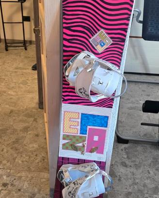 Snowboard + attacchi soft + scarponi morbidi