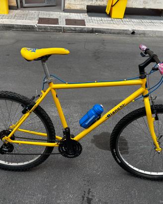 MTB Bianchi gialla