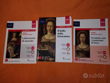 3 volumi  Il bello della letteratura