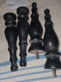 piedi di un armadio Vintage pz 7 