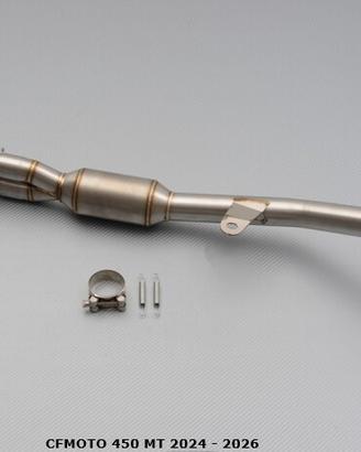 Linea completa Scarico CFMOTO 450 MT 2024 - 2026