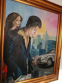 tela 40x50 con cornice 