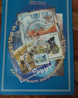 Folder filatelico 1999 Fausto Coppi 