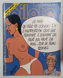 Rivista Pilote N. 62 La Tête Dans Le Sac Collectif