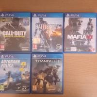 5 giochi ps4