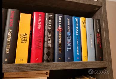 Collezione di 19 libri di Jeffrey Deaver