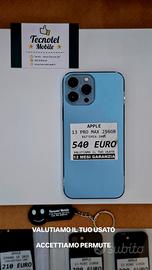 IPHONE 13 PRO MAX 256GB batteria 100%