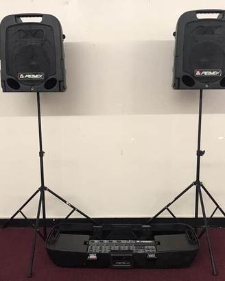 Sistema audio portatile. Leggi descrizione