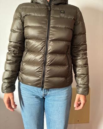 Piumino Blauer USA Donna - verde militare/bronzo