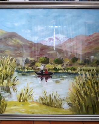Olio su faesite 50x70