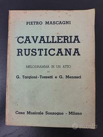 cavalleria rusticana mascagni libretto opera ita