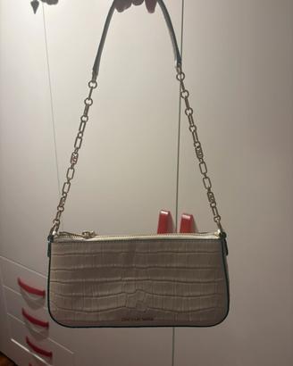 Borsa michael kors bianca e oro