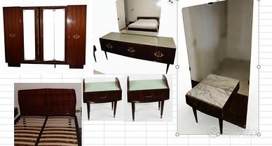 Camera da Letto Design Italiano Anni '50/'60