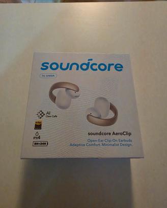 auricolari soundcore aero clip