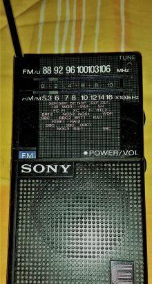 RADIO SONY am/fm ICF-17 - Paypal