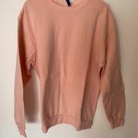 Felpa rosa taglia M