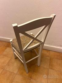 Sedie nuove straordinarie legno massello