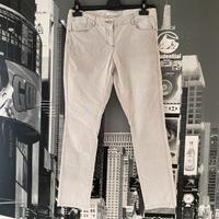 Pantaloni velluto beige donna taglia S