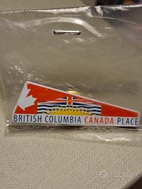 Spilla inaugurazione Canada Place 86.