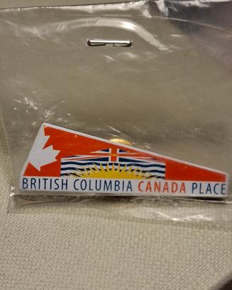 Spilla inaugurazione Canada Place 86.