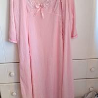 Set Completo vestaglia+camicia da notte Premaman o