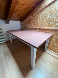 Tavolo ikea riverniciato