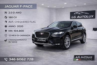 Jaguar F-Pace 2.0 D 180 CV AWD aut. Chequered Flag